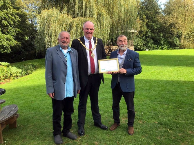 Liskeard in bloom win gold at the South West in Bloom awards cornish